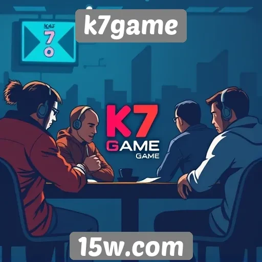 A comunidade de jogadores no K7game debate